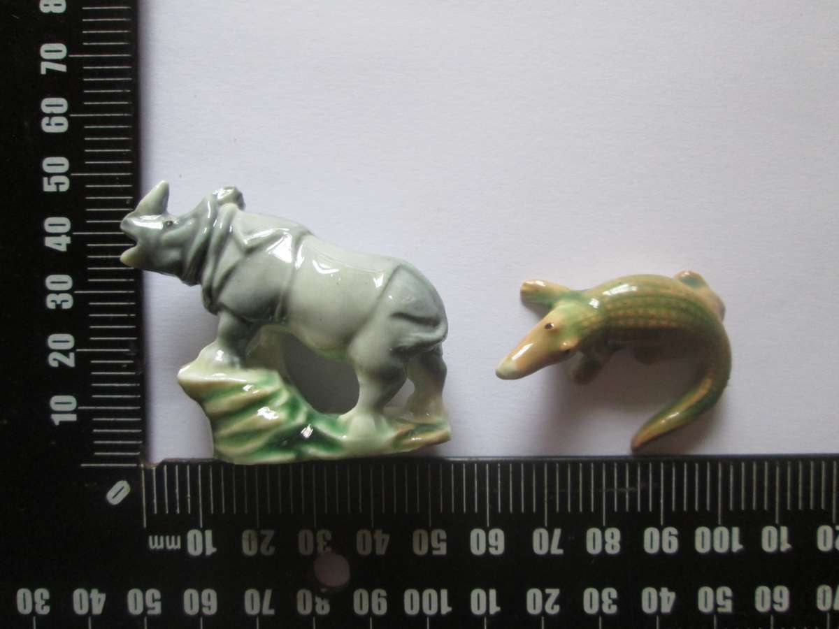 Wade Whimsies Wild Animals Porcelain Miniatures