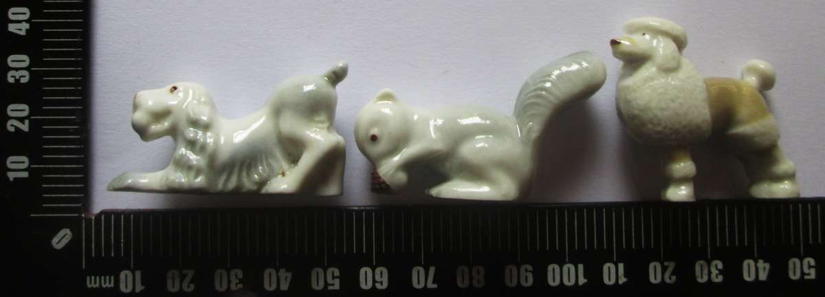 Wade Whimsies Assorted Animals Porcelain Miniatures