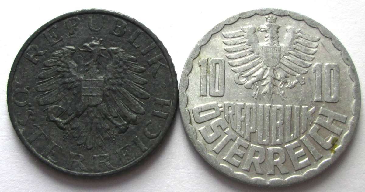 1957 Austria 5/10 Groschen