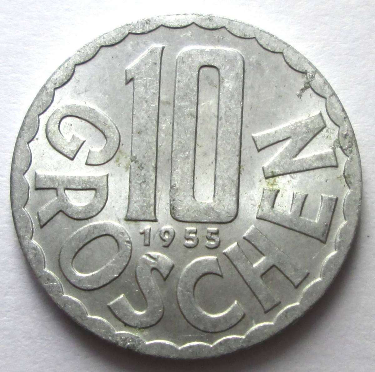 1955 Austria 10 Groschen