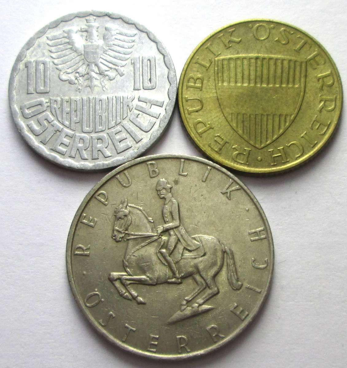 1971 Austria 10/50 Groschen 5 Schilling