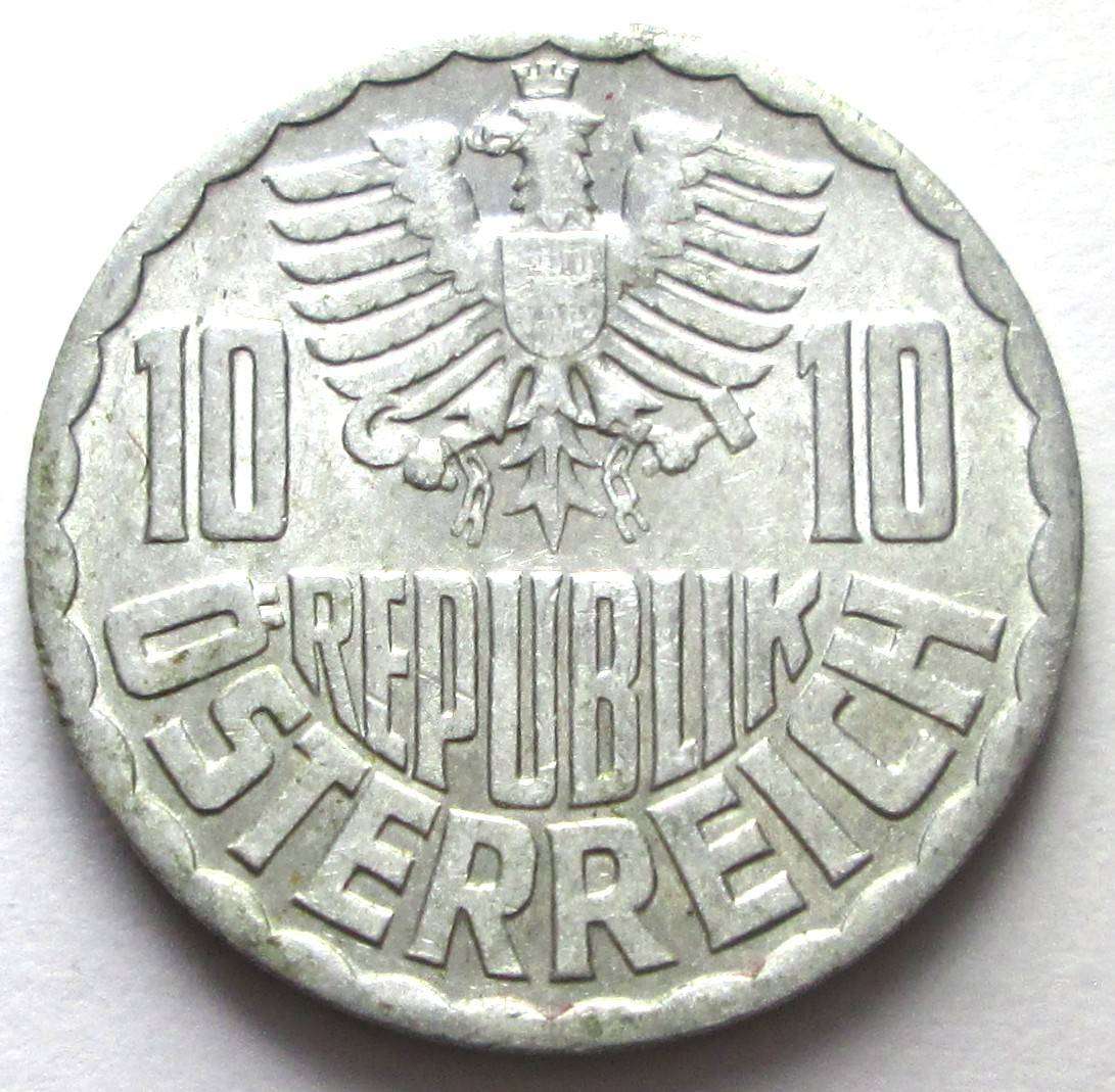 1975 Austria 10 Groschen