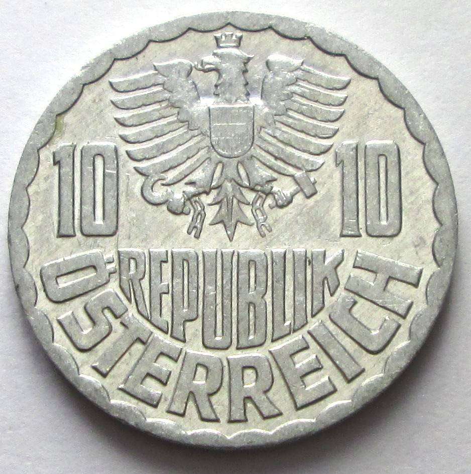 1978 Austria 10 Groschen