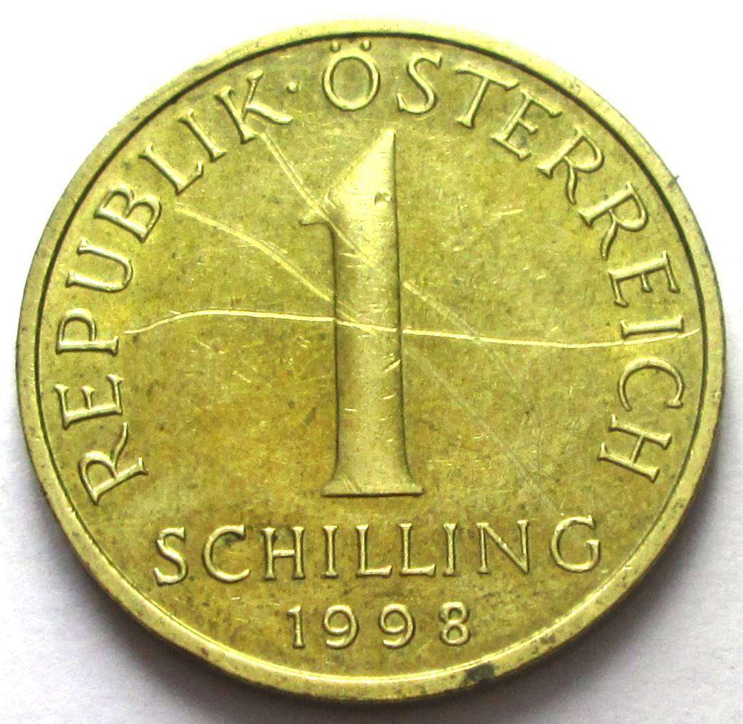 1998 Austria 1 Schilling