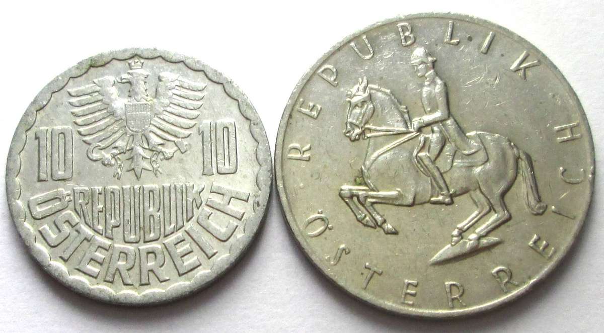 1983 Austria 10 Groschen 5 Schilling