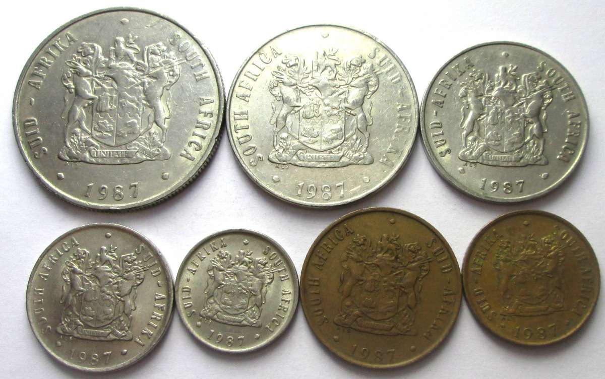 1987 South Africa Coins
