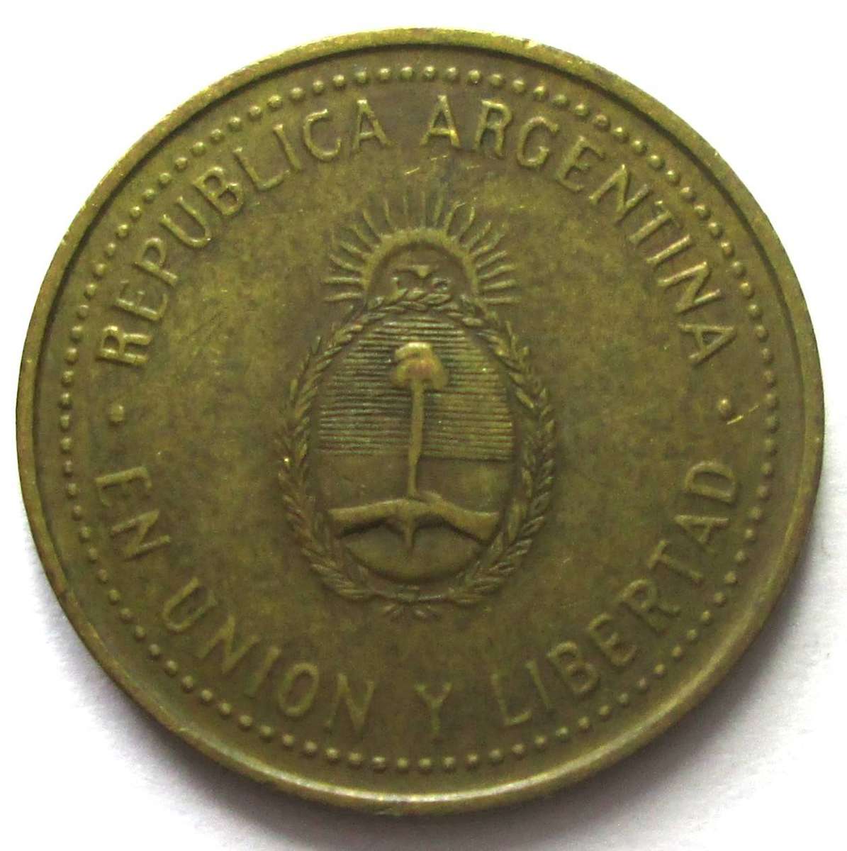2008 Argentina 10 Centavos