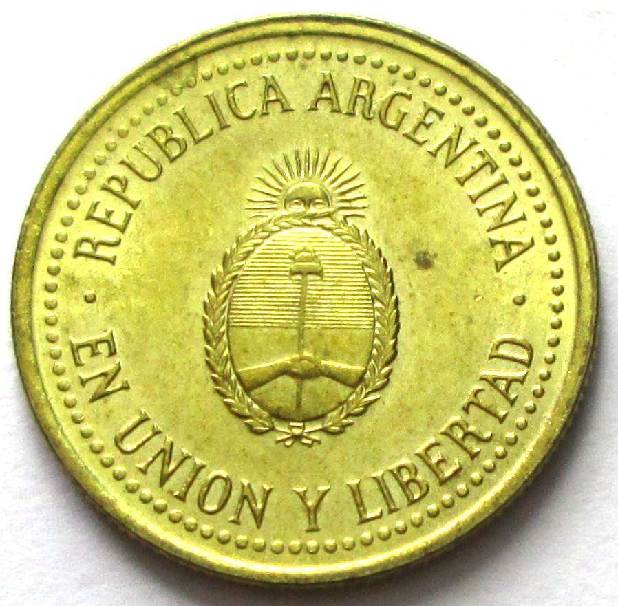 1992 Argentina 10 Centavos