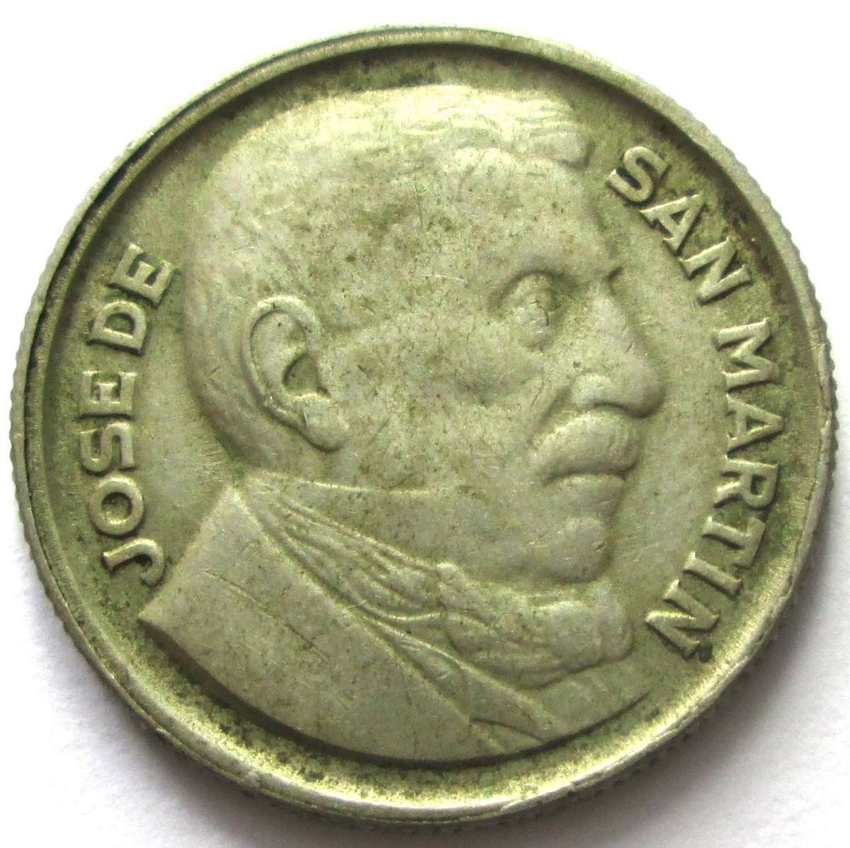 1950 Argentina 10 Centavos Commemorative