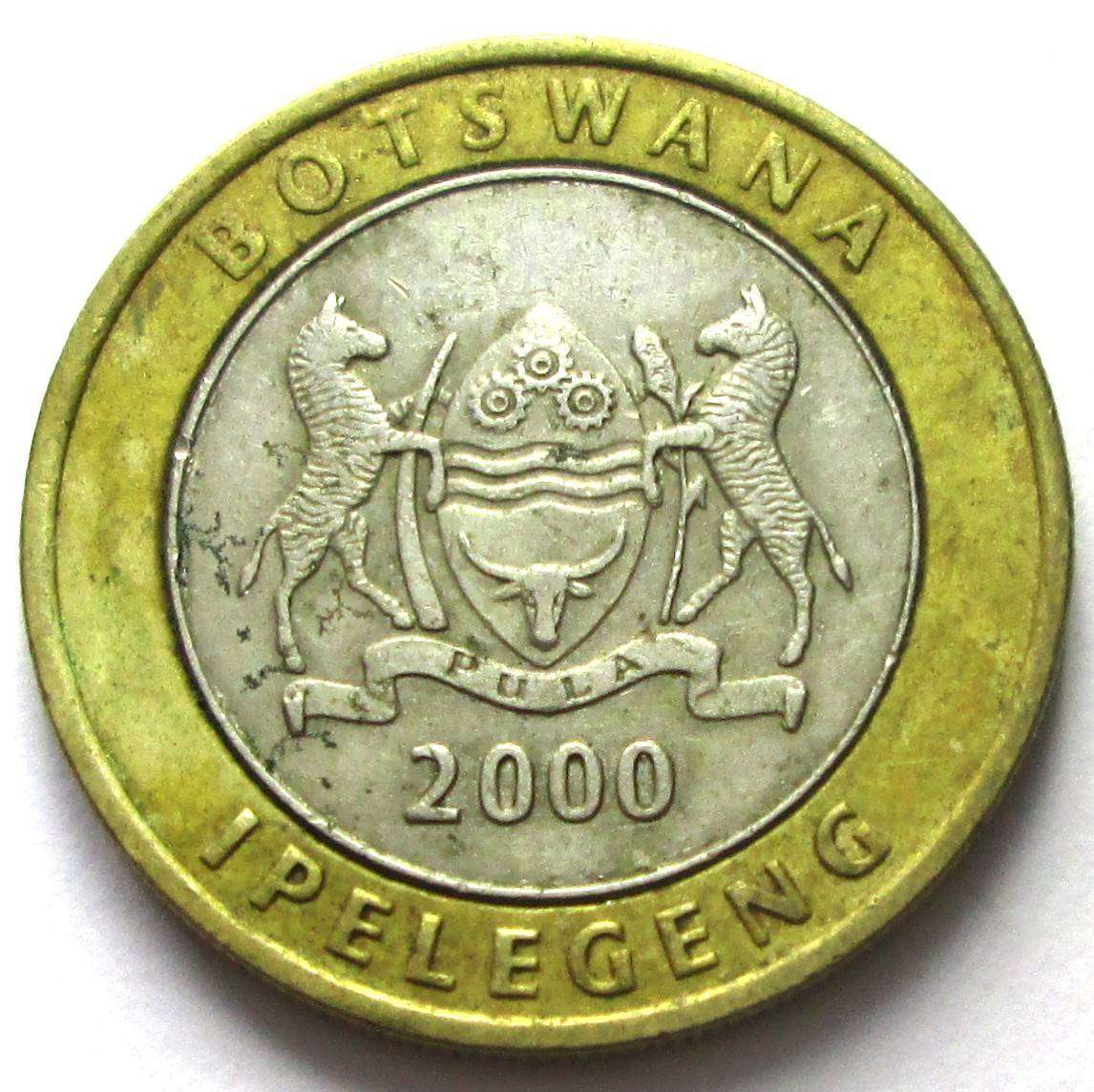 2000 Botswana 5 Pula