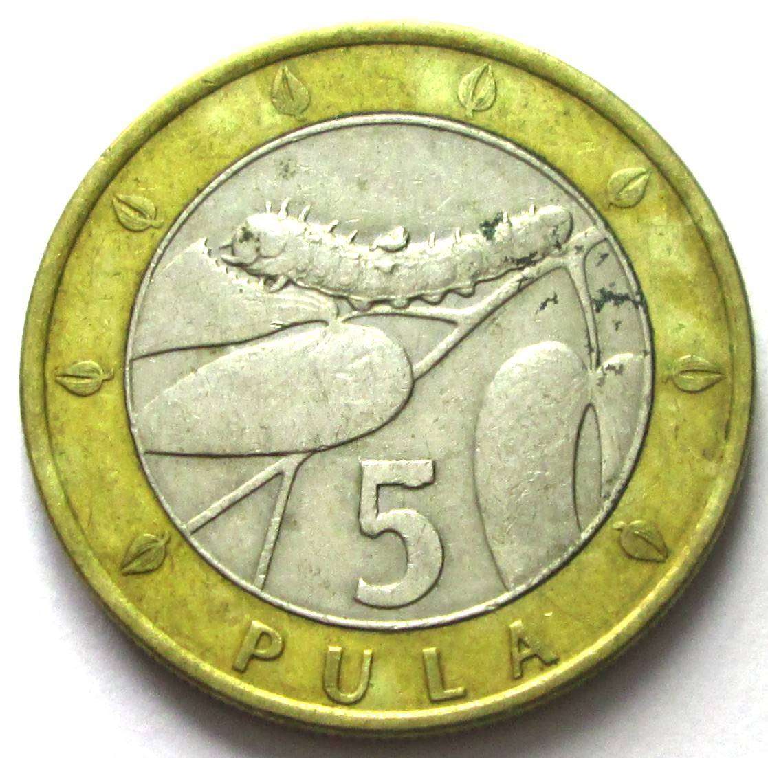 2000 Botswana 5 Pula