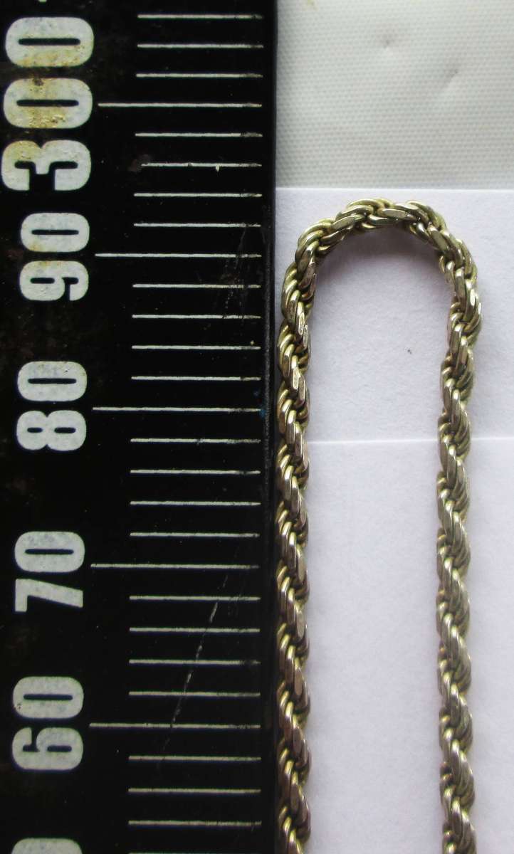 Silver Necklace Chain 10.9g