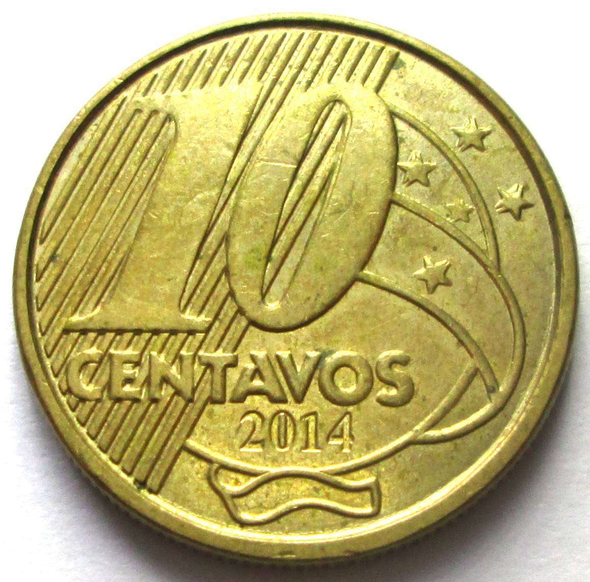 2014 Brazil 10 Centavos