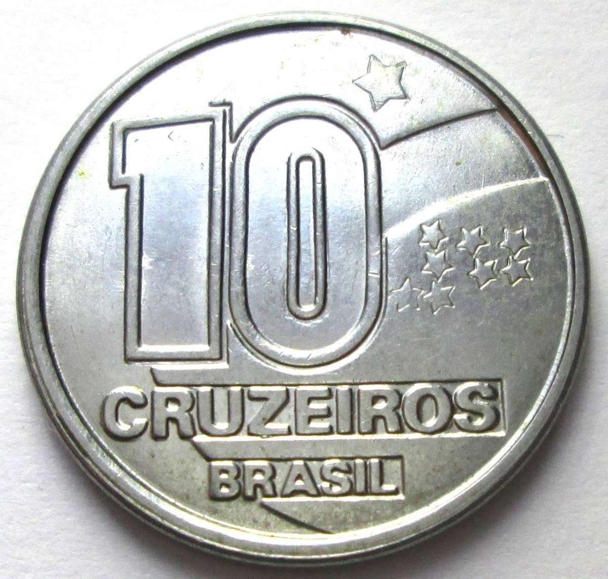 1991 Brazil 10 Cruzeiros