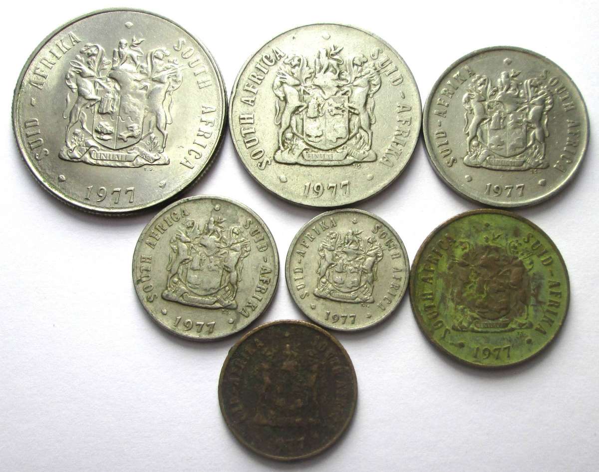 1977 South Africa Coins