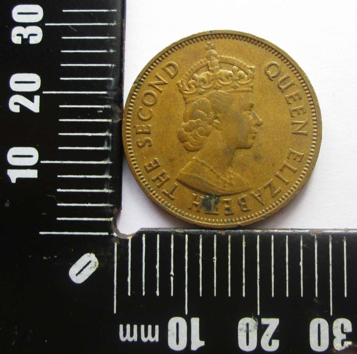 1975 Mauritius 5 Cents