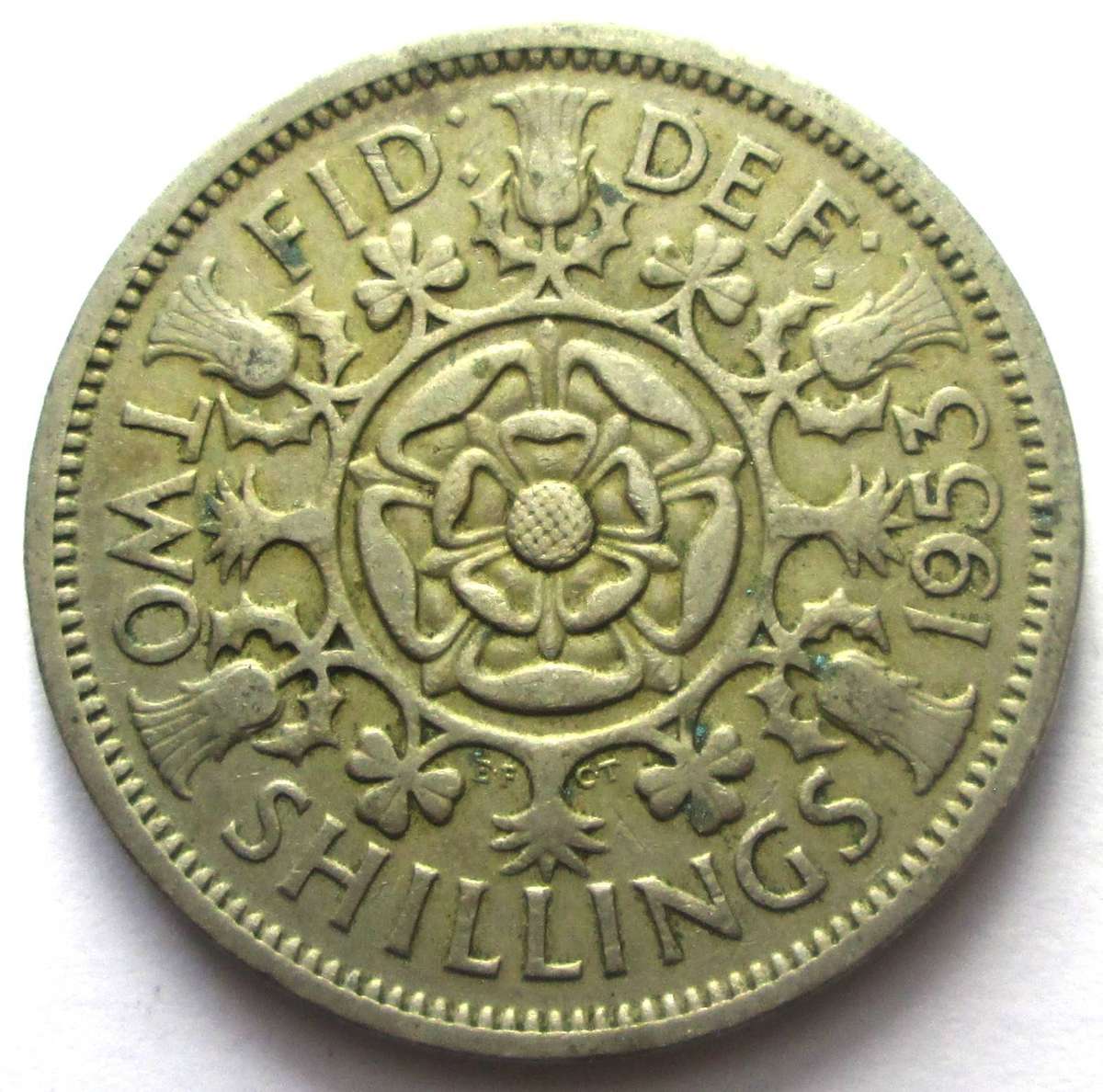 1953 Great Britain 2 Shillings