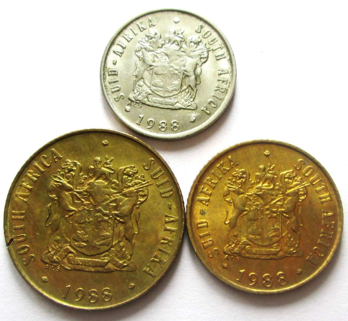 1988 South Africa Coins