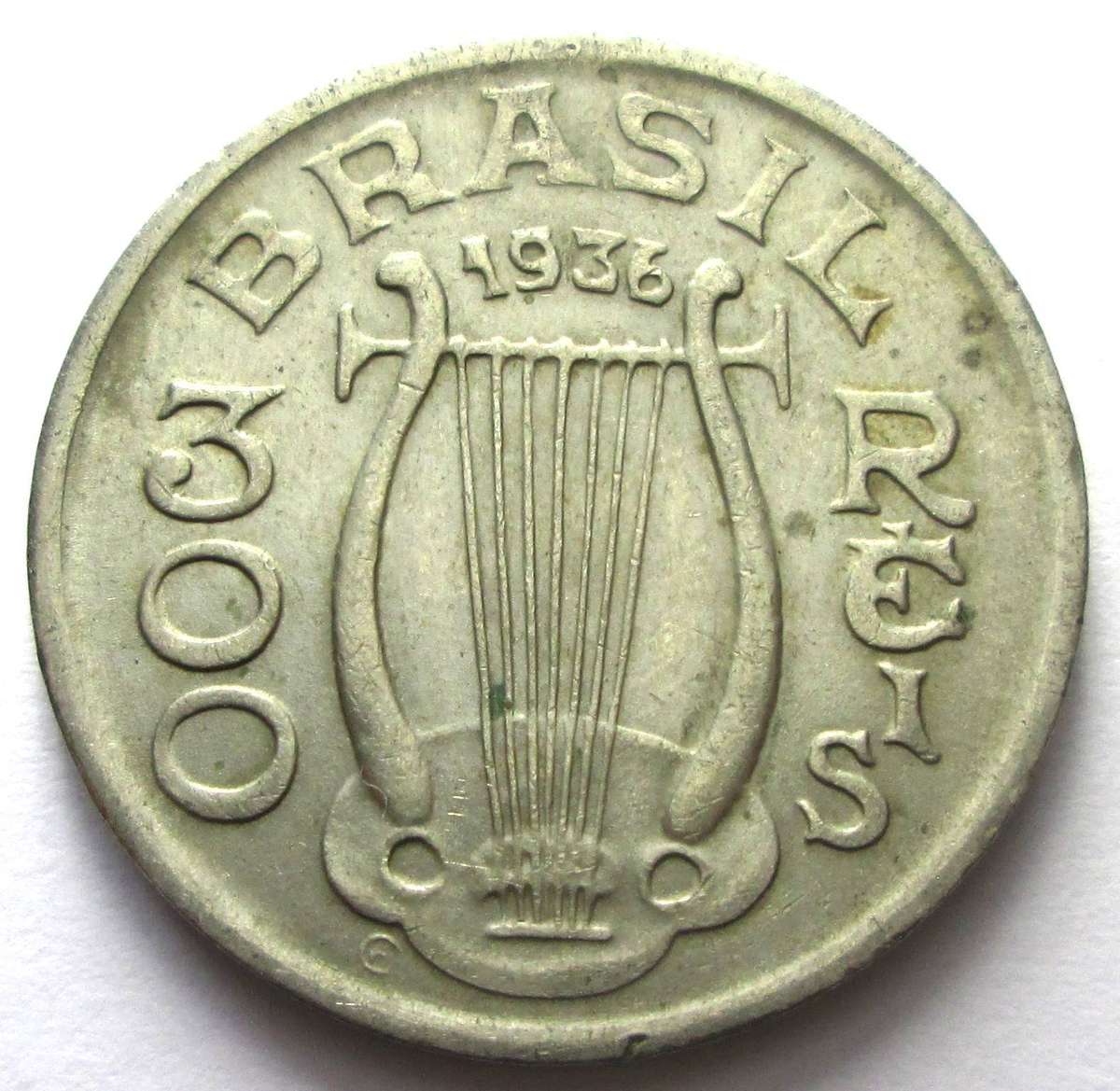 1936 Brazil 300 Reis