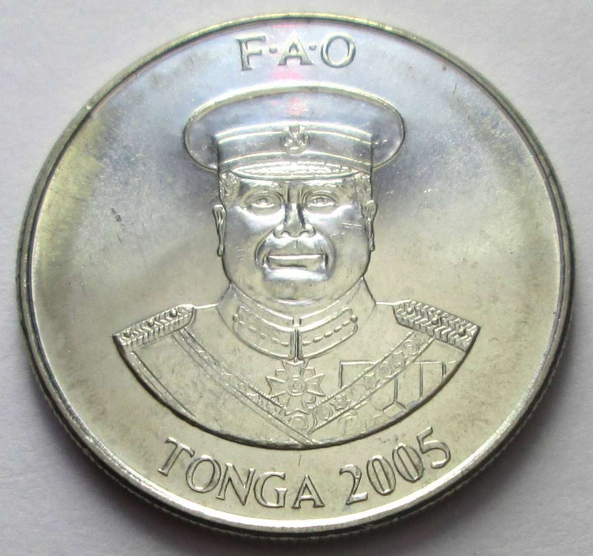 2005 Tonga 10 Seniti Commemorative