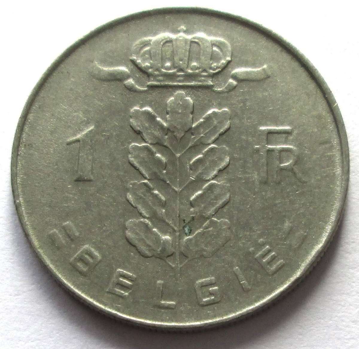 1970 Belgium 1 Franc