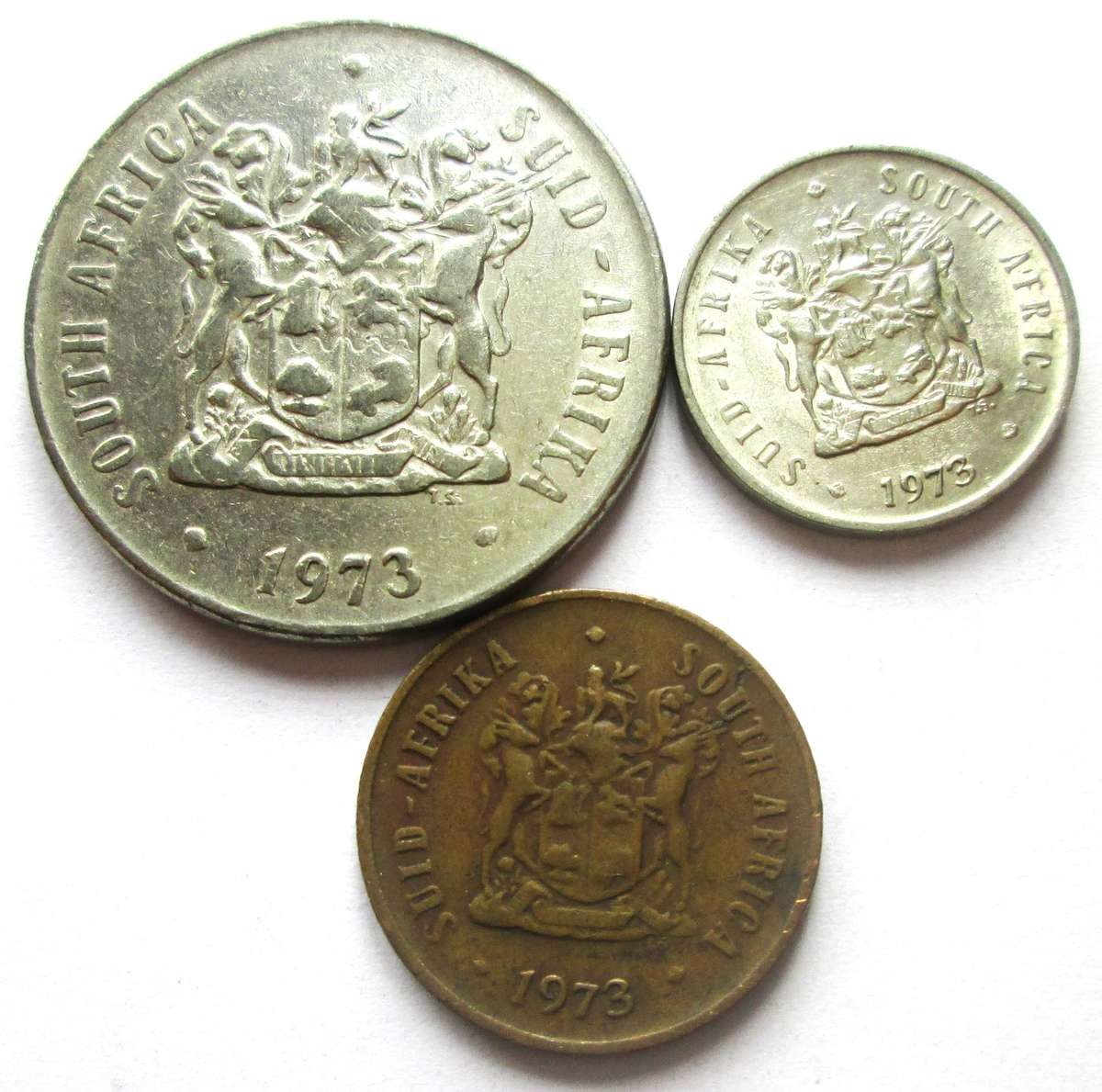 1973 South Africa Coins