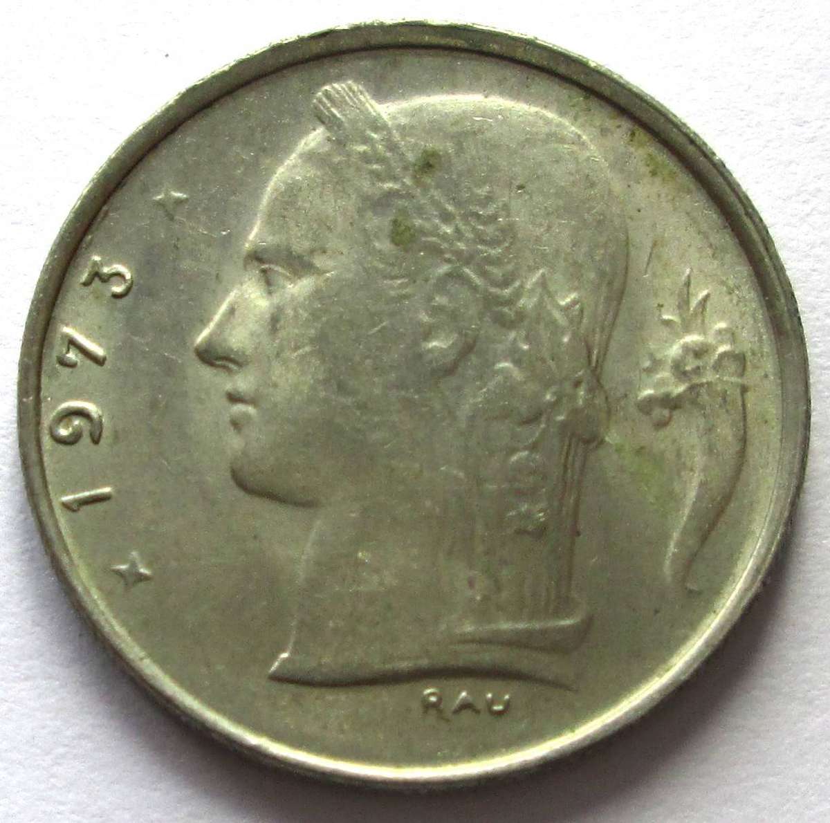 1973 Belgium 1 Franc