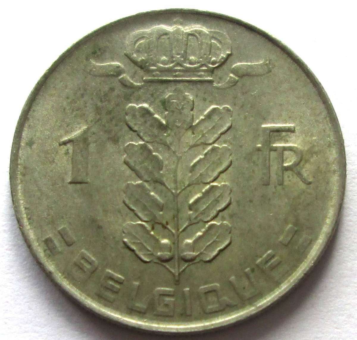1975 Belgium 1 Franc