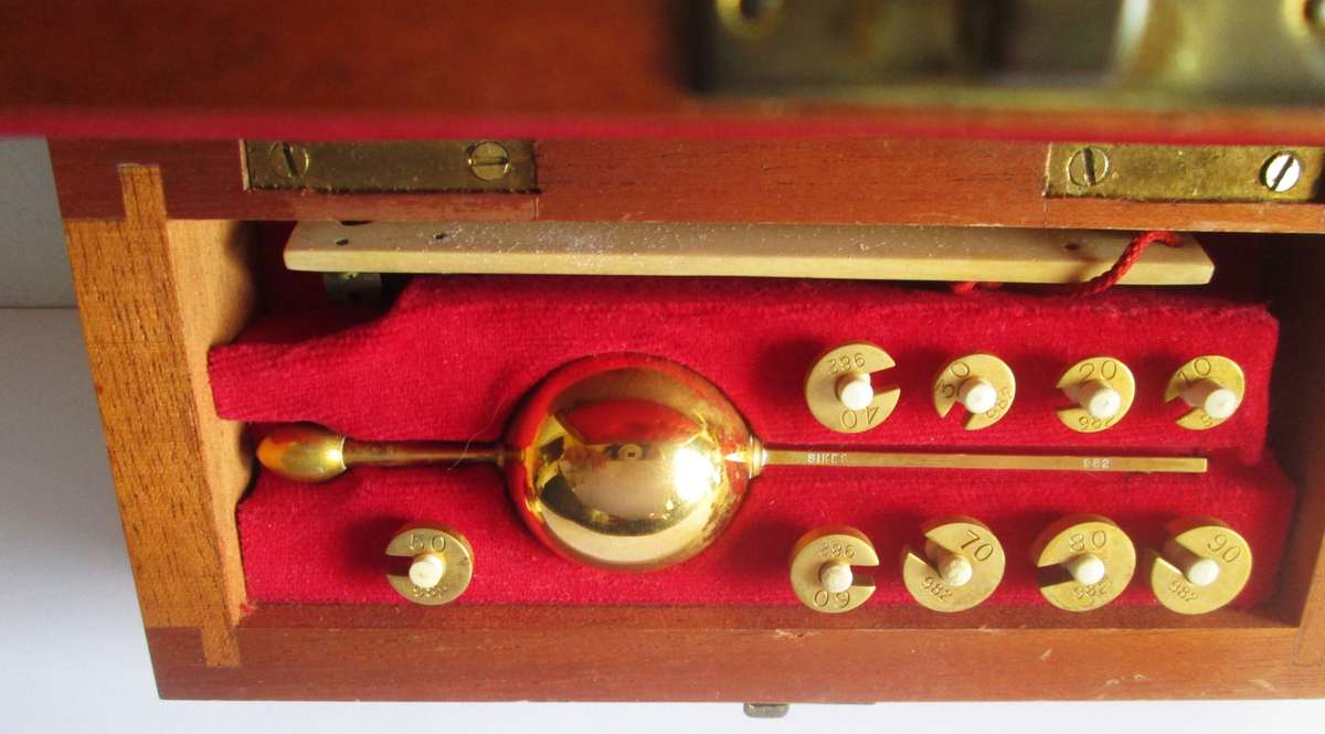 Sikes Hydrometer Alcohol Tester made by W Reeves London