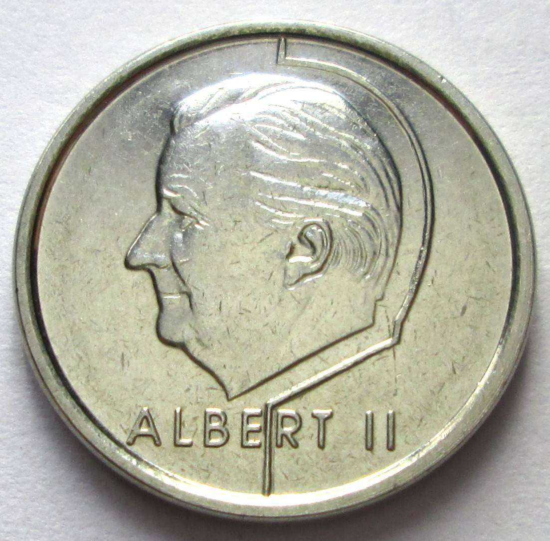 1997 Belgium 1 Franc