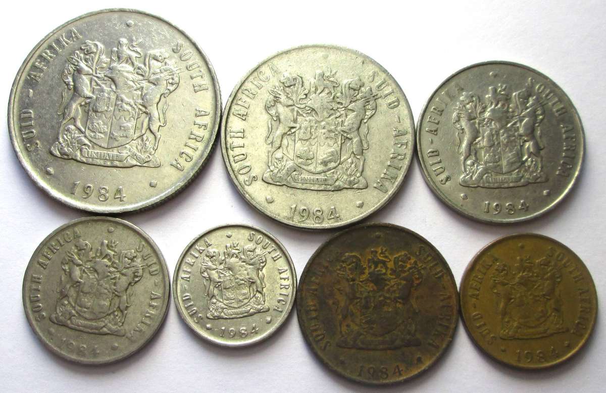 1984 South Africa Coins