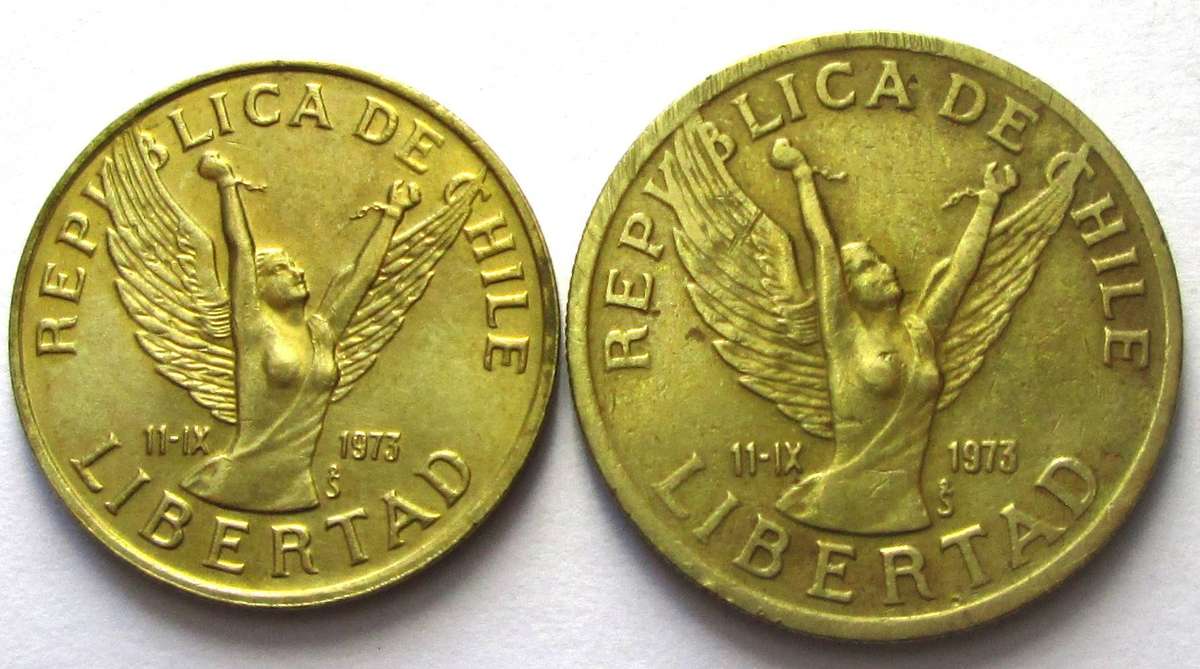 1988 Chile 5/10 Pesos