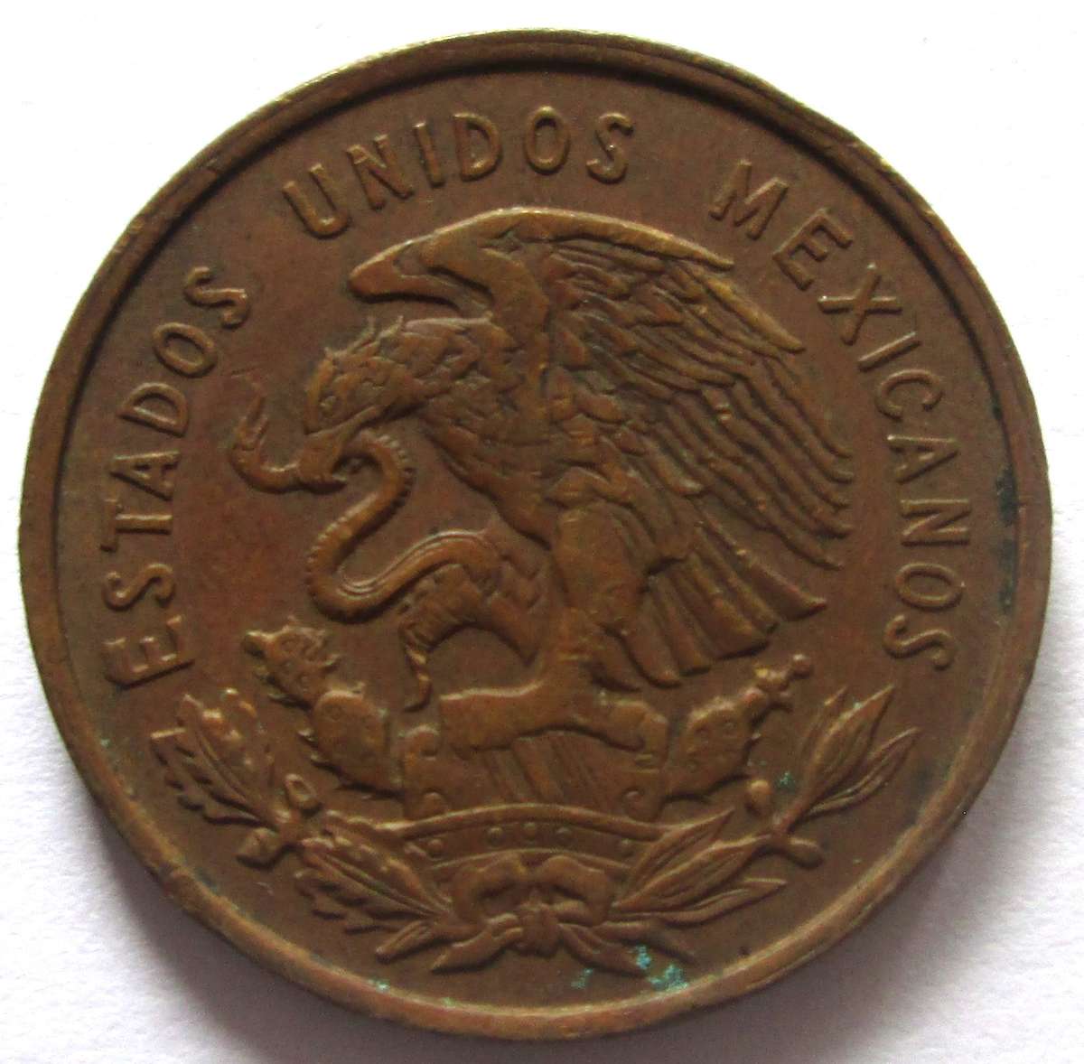1967 Mexico 10 Centavos