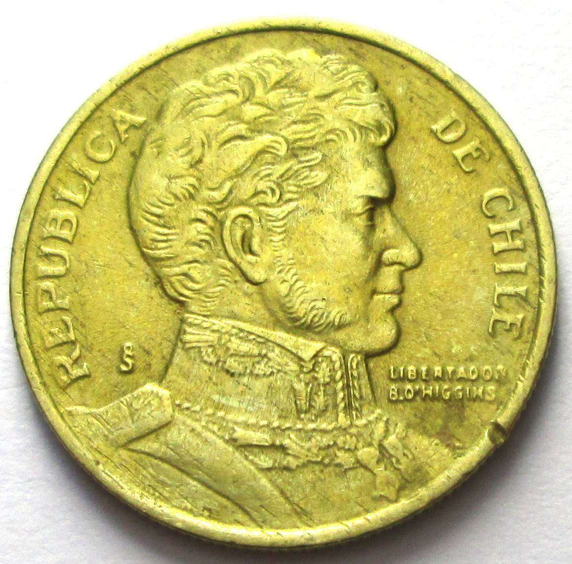 1992 Chile 10 Pesos