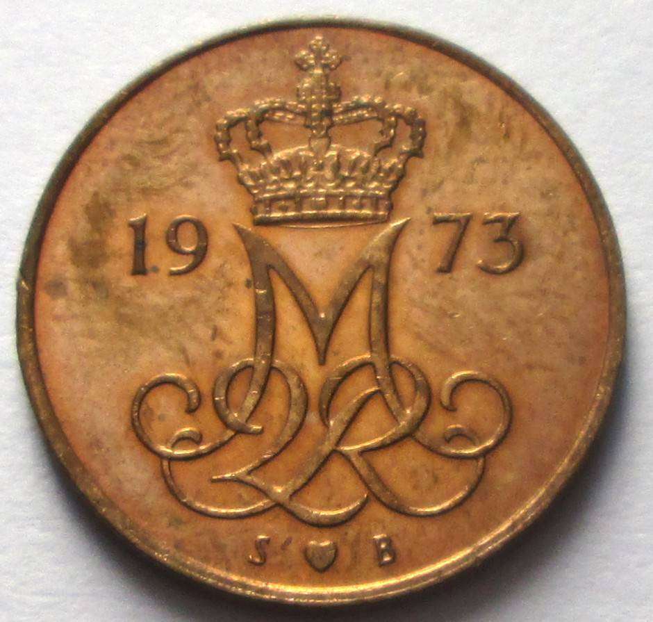 1973 Denmark 5 Ore