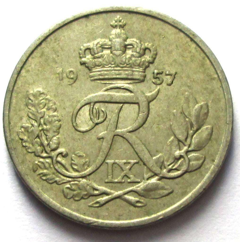 1957 Denmark 10 Ore