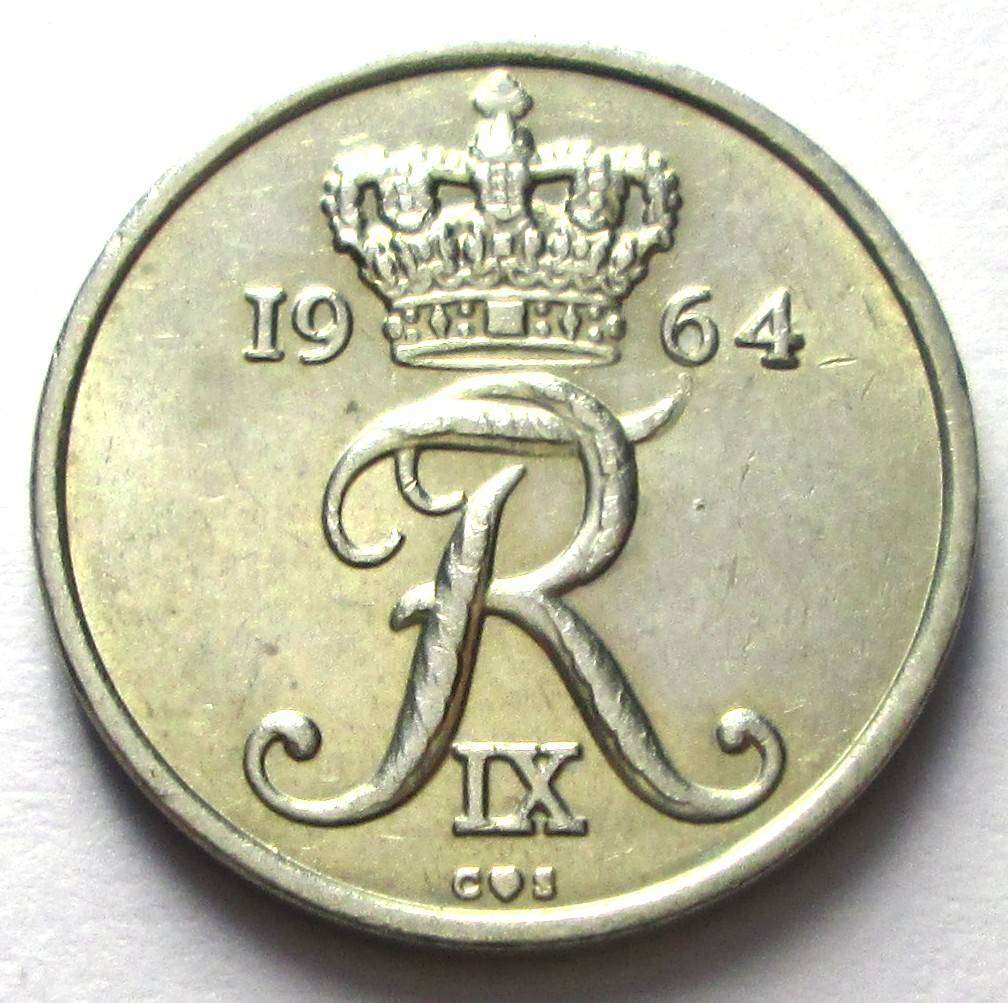 1964 Denmark 10 Ore