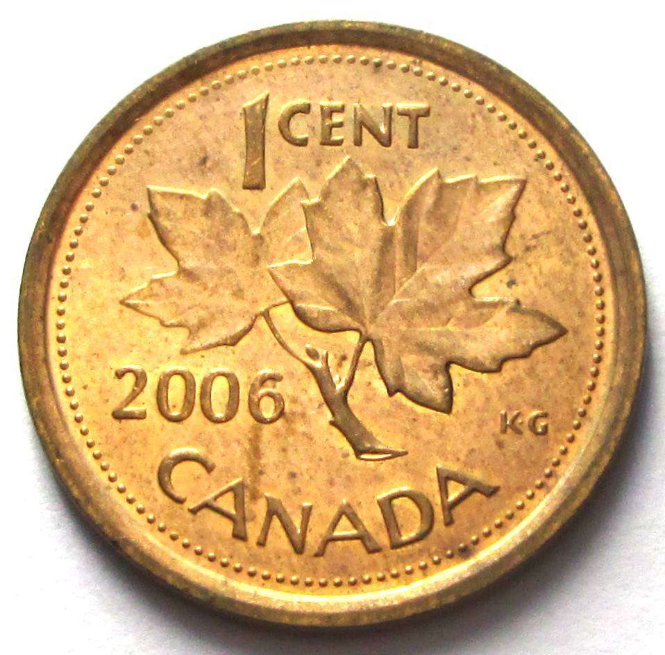 2006 Canada 1 Cent
