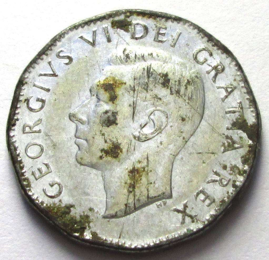 1952 Canada 5 Cents