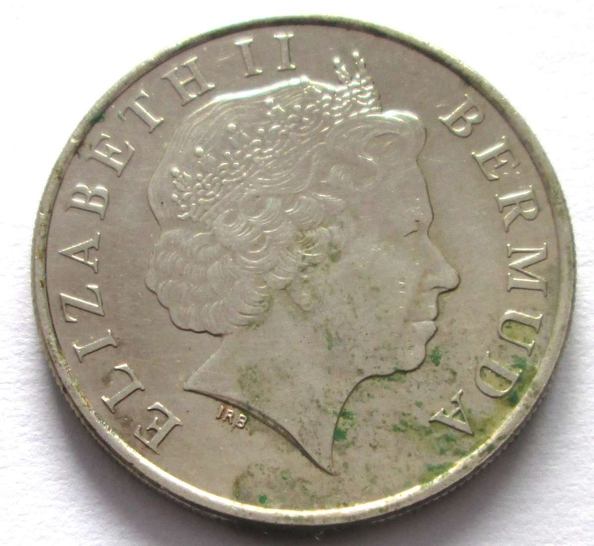 2007 Bermuda 25 Cents