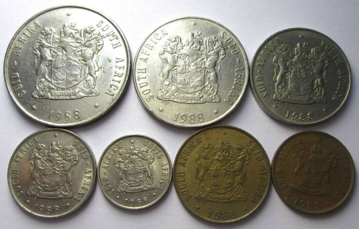 1988 South Africa Coins