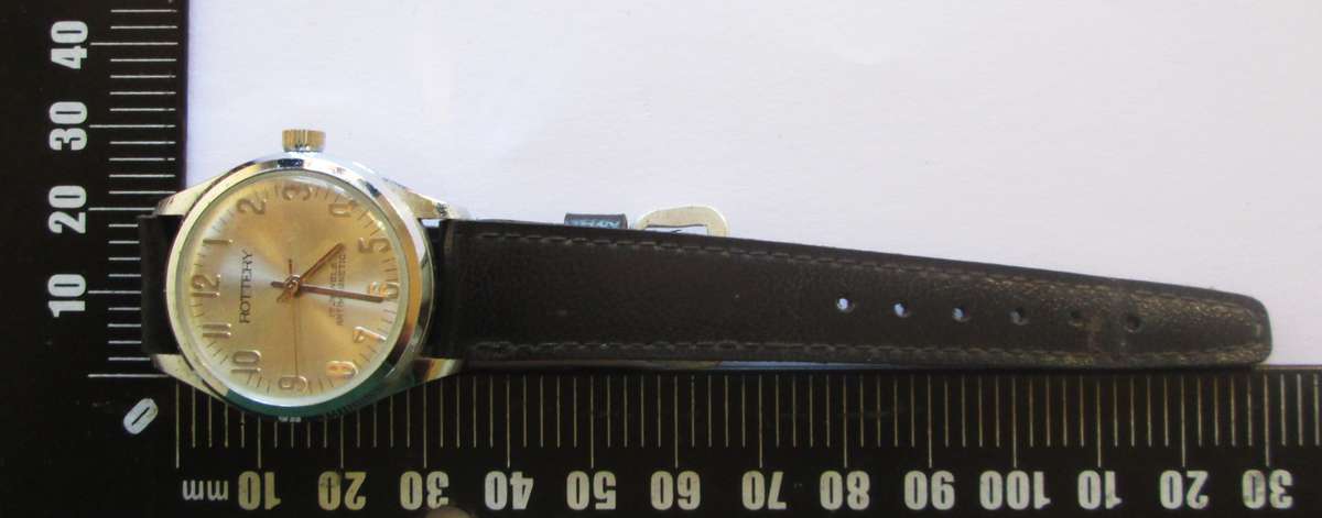 Rottery 17 Jewels Incabloc Watch