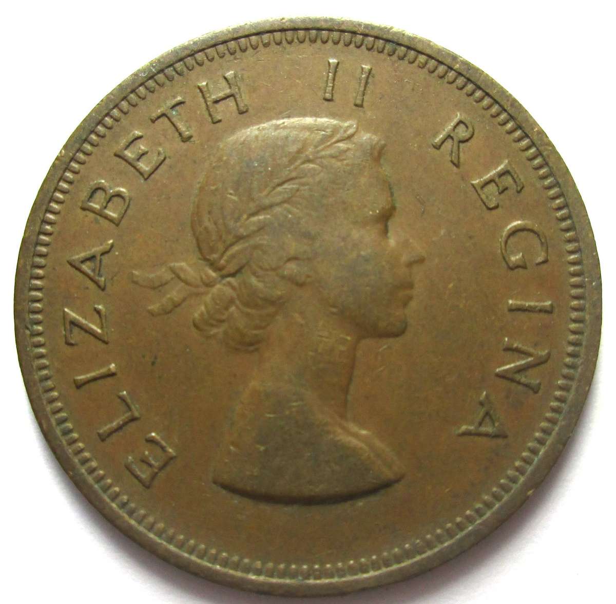 1957 Union of South Africa 1 Penny