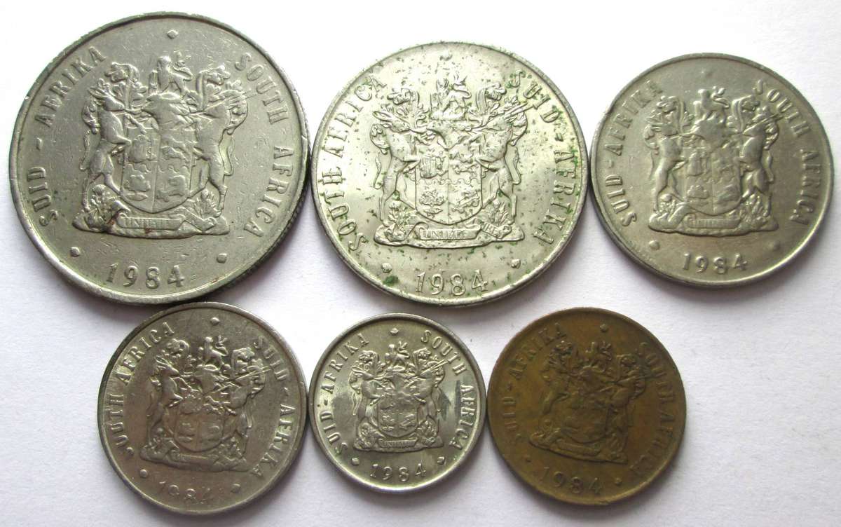 1984 South Africa Coins