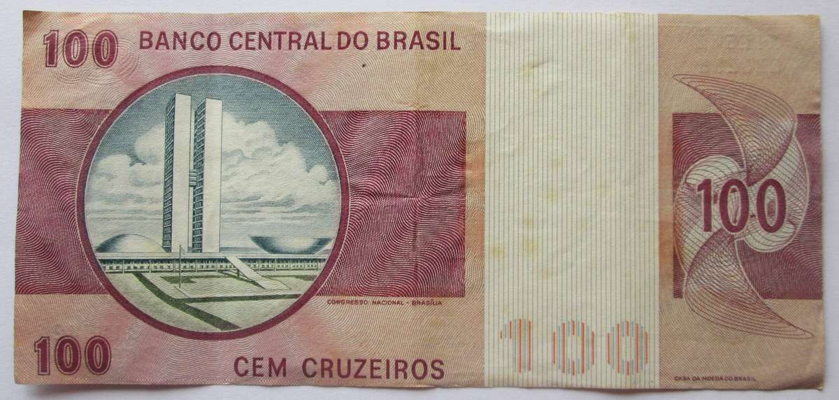 Brazil 100 Cruzeiros Nr A12542083265