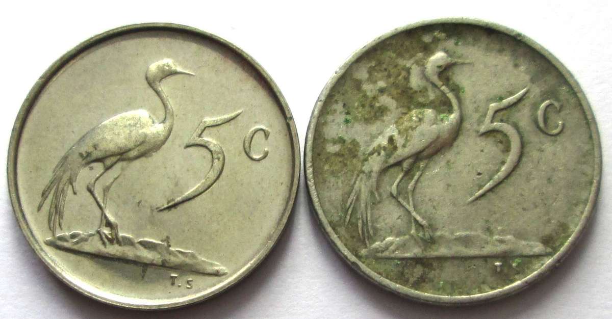 1969 South Africa 5 Cents