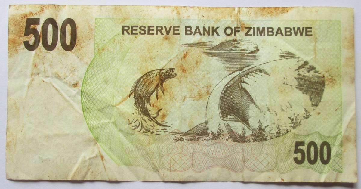 2006 Zimbabwe 500 Dollars