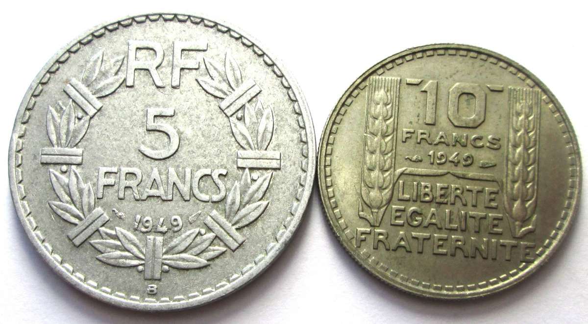 1949 France 5/10 Francs