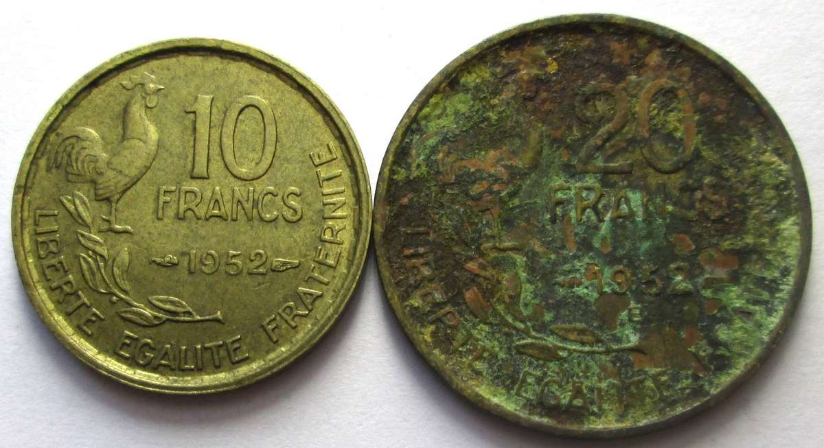 1952 France 10/20 Francs
