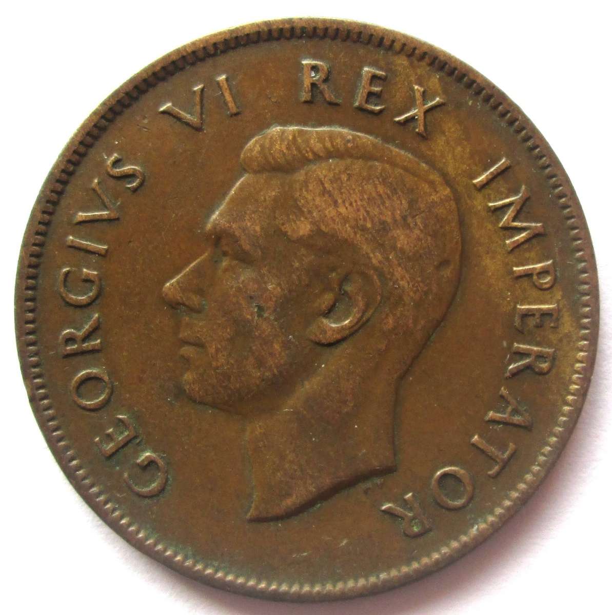 1938 Union of South Africa 1 Penny